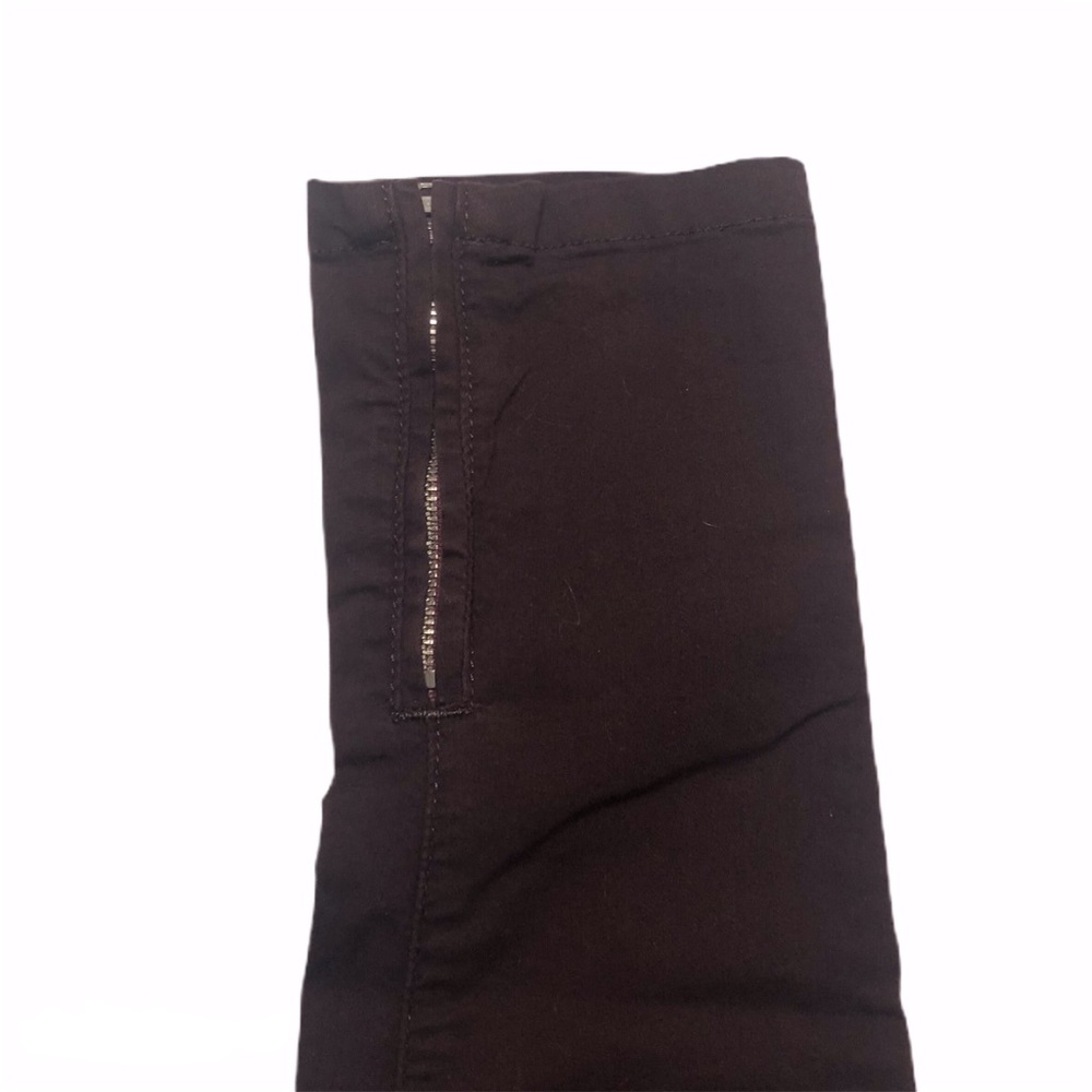 Vince Dark Raisin Zip Leg Skinny Jeans 0574 - Picture 7 of 11